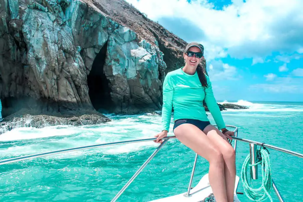 Boat in Galapagos