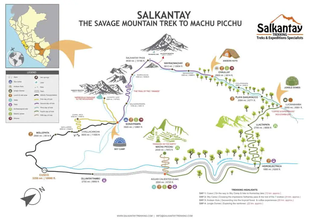 Salkantay Trek to Machu Picchu