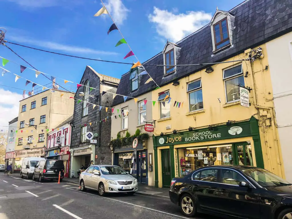 Shops in Galway's West End