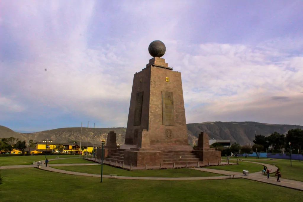 Monument at Mitad del Mundo