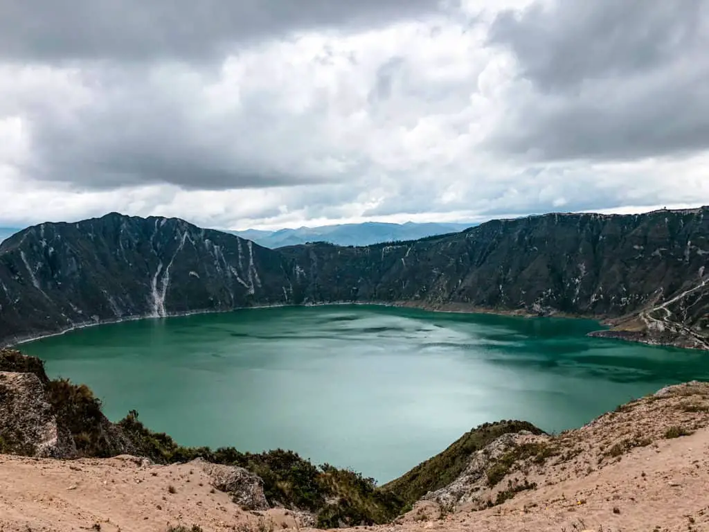 Quilotoa Crater Lake