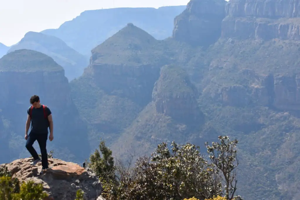 Matt Kepnes on a mountain top