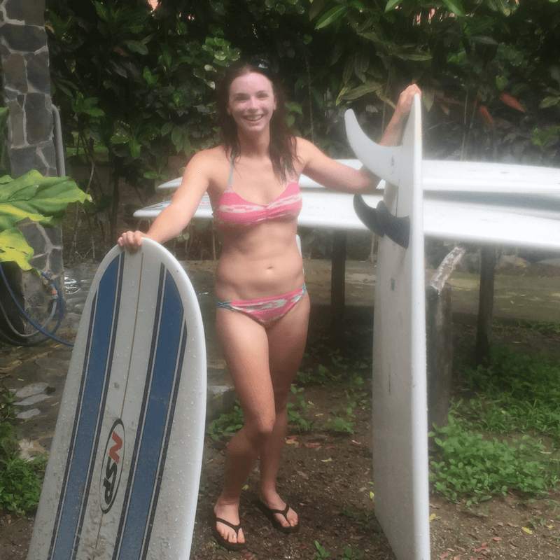 Broken Surf Board