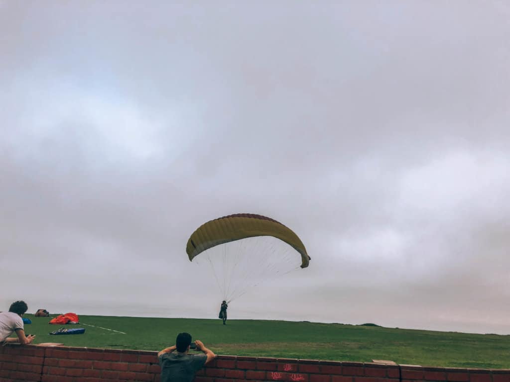 Paragliding in Lima Peru