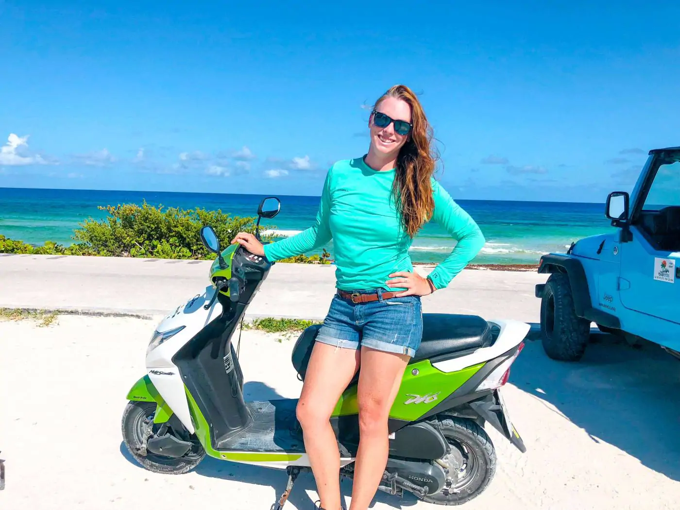 Riding a Scooter on Cozumel Island in Mexico - Just Chasing Sunsets