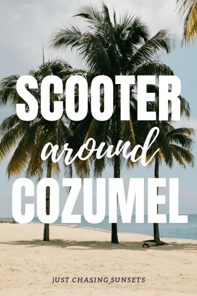 scooter around cozumel