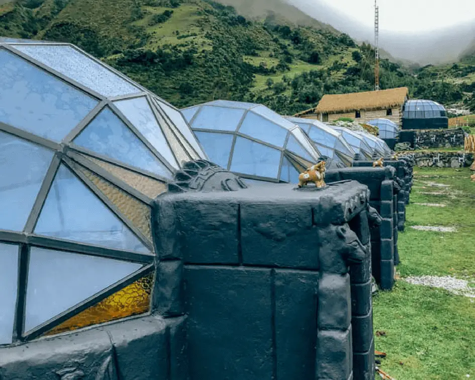 Skydomes on Salkantay Trek