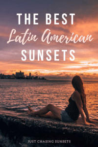 Best Sunsets in Latin America Pinterest Image