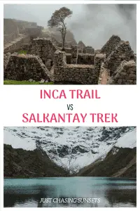 Salkantay Trek vs Inca Trail