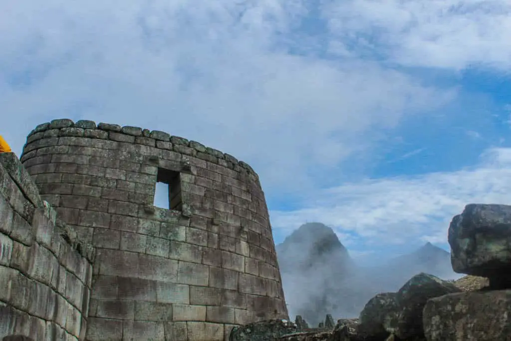 Temple of the Sun Machu PIcchu