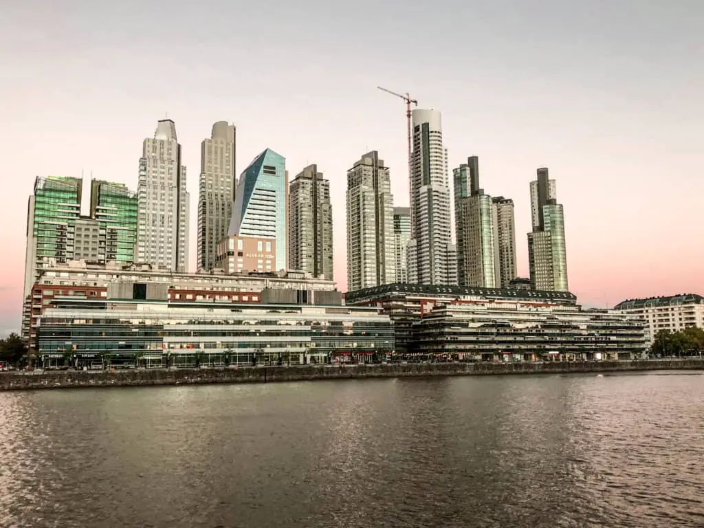 Puerto Madero Sunset