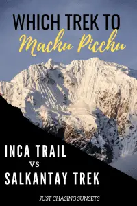 Which trek to Machu Picchu should you choose?