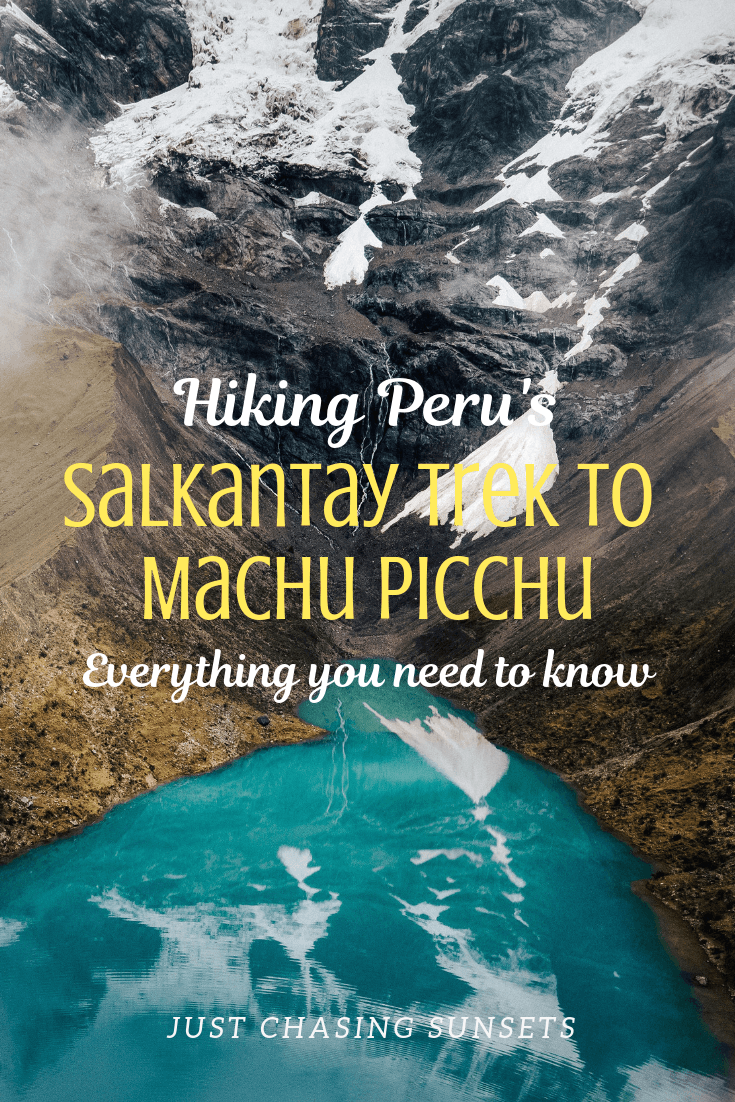 hiking Peru's Salkantay trek to Machu Picchu