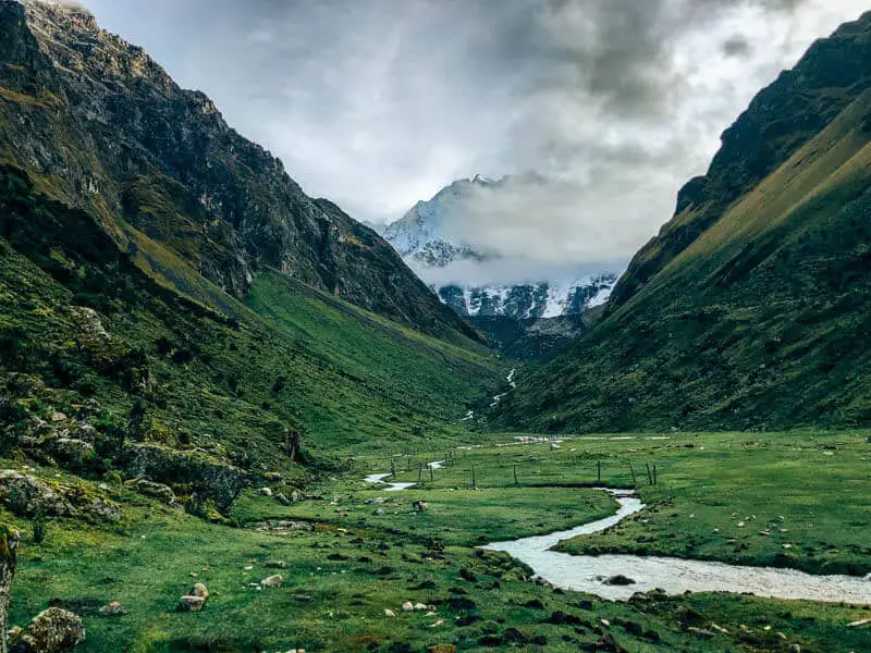 Valley Leading to Salkantay