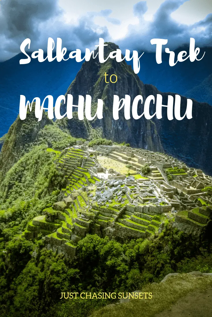 The Salkantay Trek to Machu Picchu