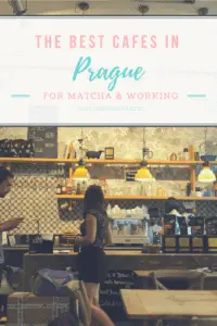 Pinterest Image for the Best Cafes in Prague