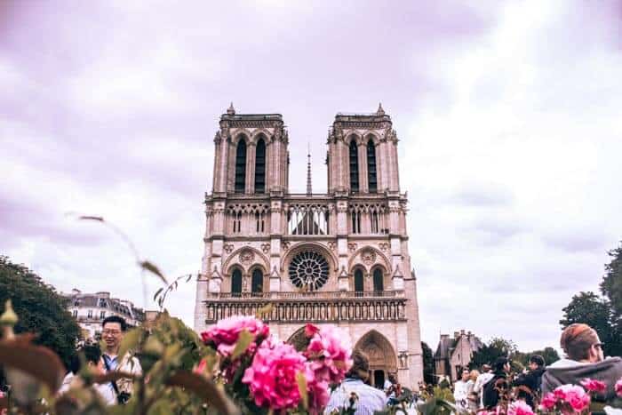 Visit Notre Dame Cathedral during your three days in Paris, France