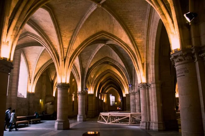 The inside of the Conciergerie a great place to visit with three days in Paris