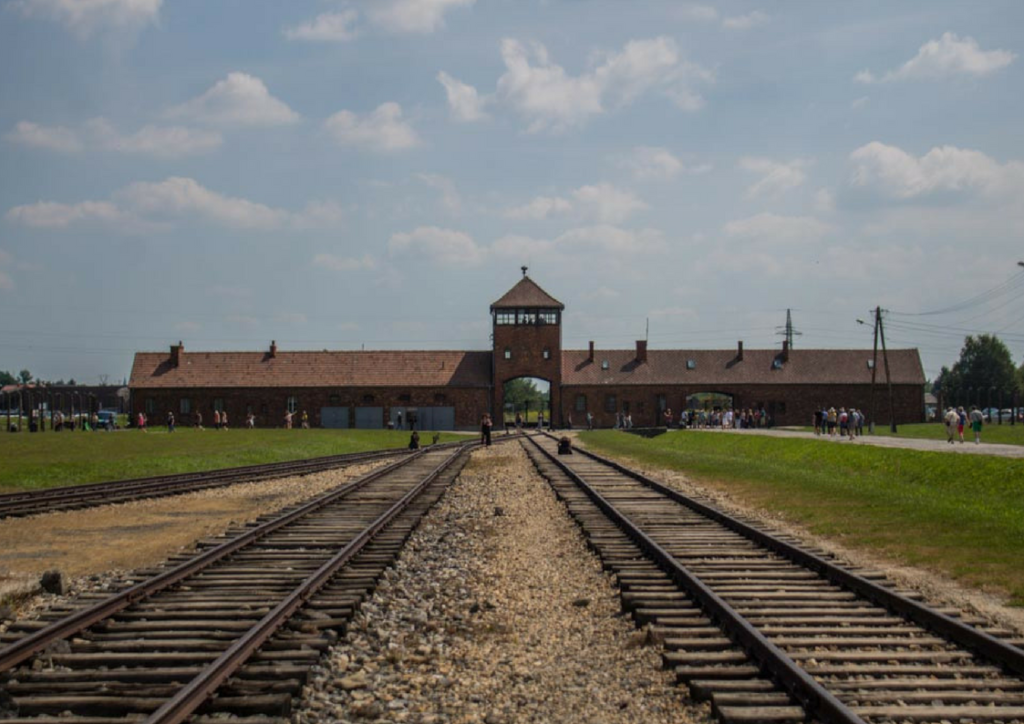 Train Tracks inside of Birkenau