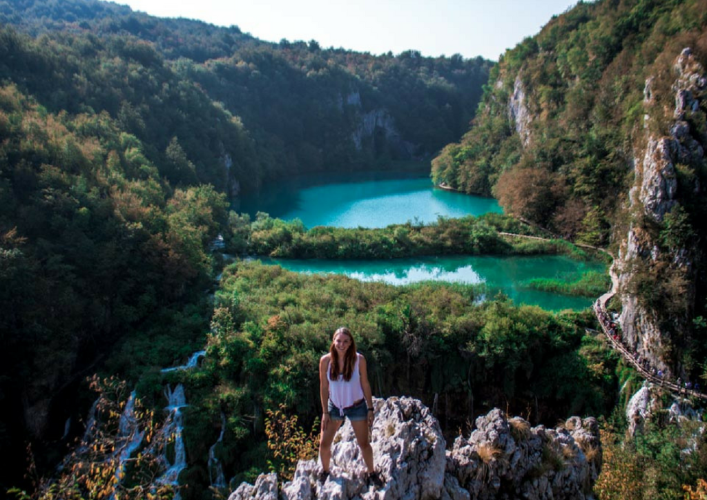 Epic View of Plitvice Lower Lakes