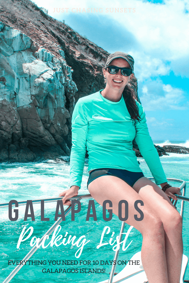 The Galapagos Packing List