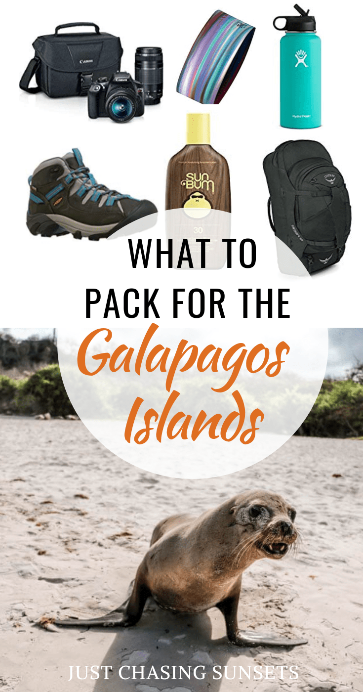 What to pack for the Galapagos Islands