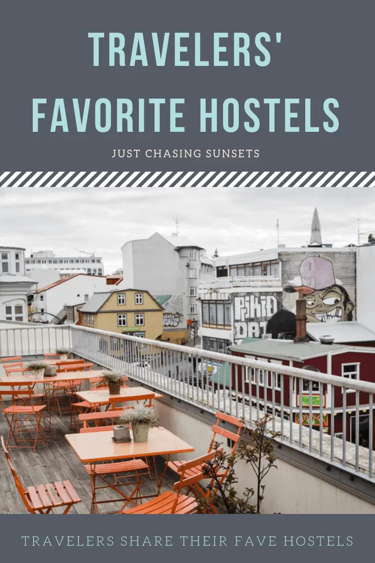 hostel reviews pinterest image