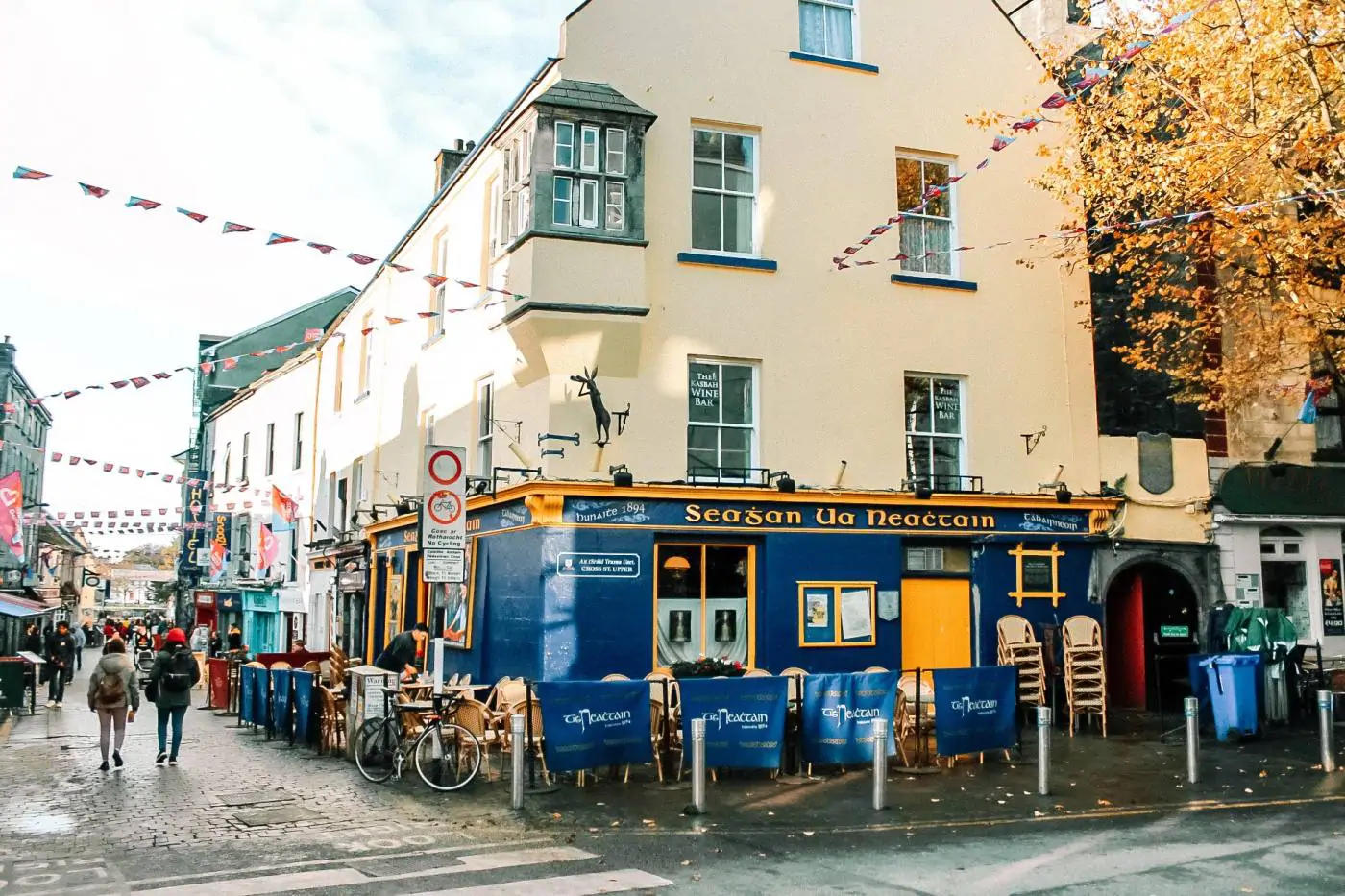 Tig Neachtain's Pub in Galway's Latin Quarter
