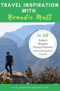 travel inspiration with nomadic matt