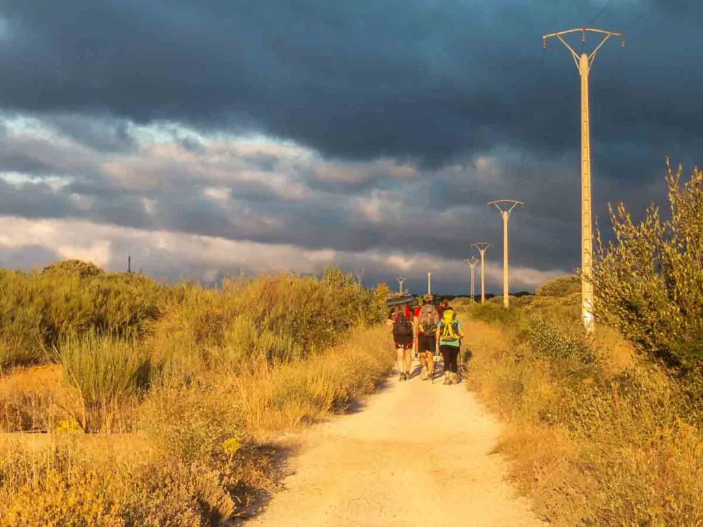 Hiking the Camino de Santiago. Photo c/o Carol