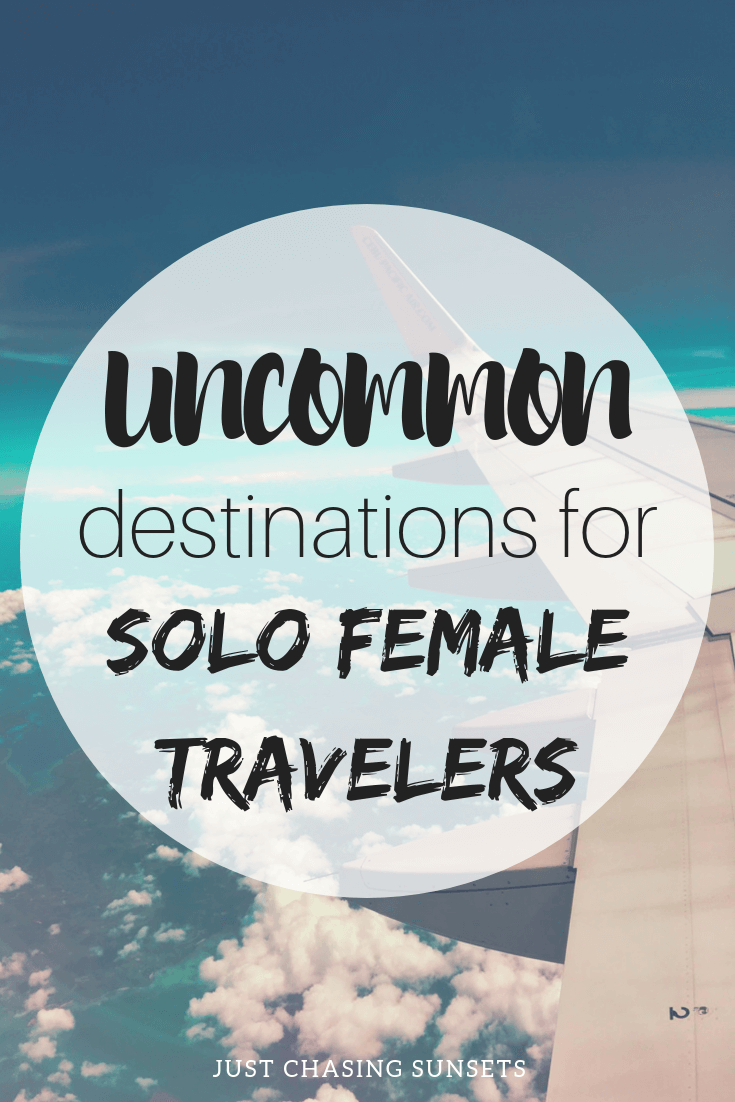 uncommon destinations for solo female travelers