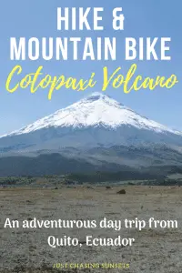 hike & mountain bike Cotopaxi volcano