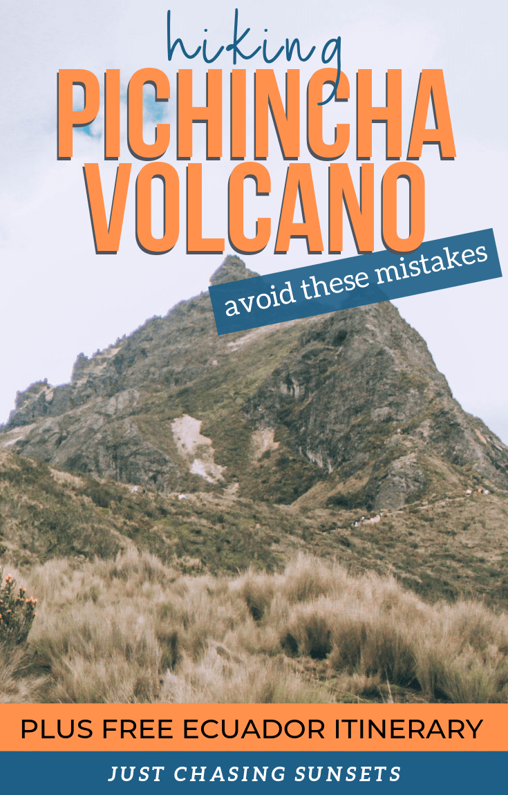 Hiking Pichincha Volcano in Ecuador - don't make these mistakes