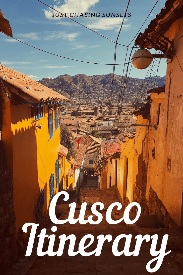 Cusco itinerary