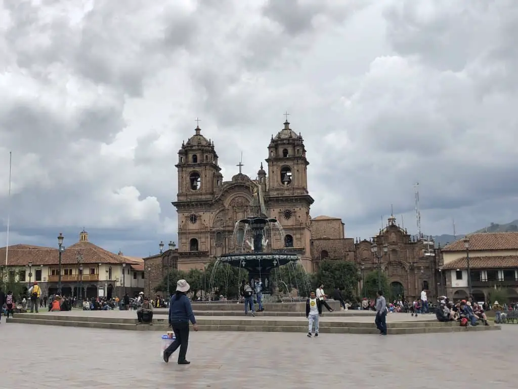 Plaza de Armas in Cusco, Peru