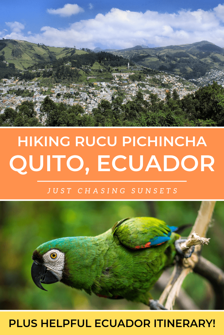 Hiking Rucu Pichincha in Quito, Ecuador