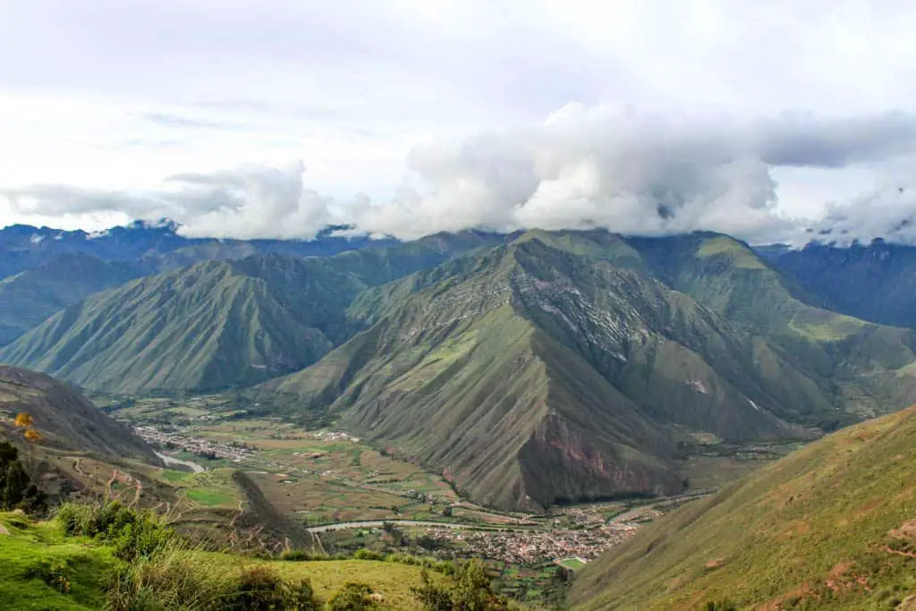 Gorgeous view of the Sacred Valley