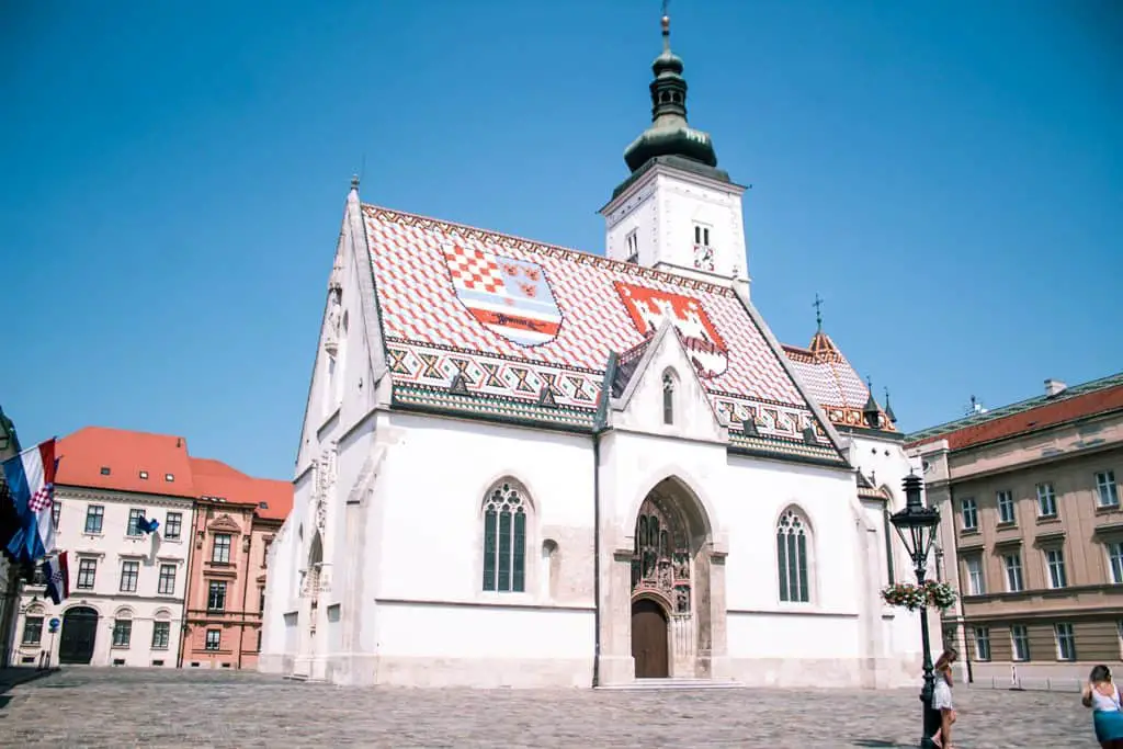 St. Mark's church in Zagreb, Croatia