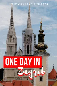 Visit Zagreb, Croatia and see the best things to do with this one day in Zagreb itinerary. See the museum of broken relationships, visit Zagreb cathedral, and eat food on Tkalciceva street.