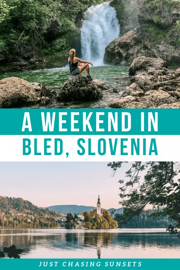 The most fun things to do in Lake Bled, Slovenia in a weekend. Swim in Lake Bled, Hike to waterfalls, and witness a stunning sunrise.