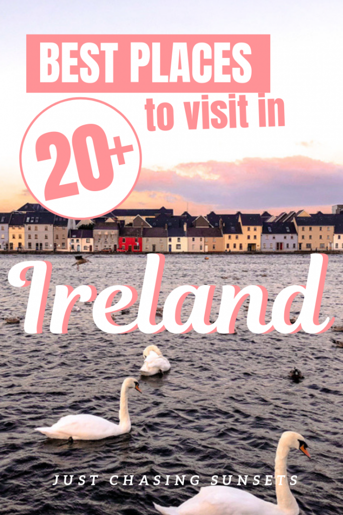The best places to visit in Ireland. 20 bucket list items to add to your Ireland travel itinerary.