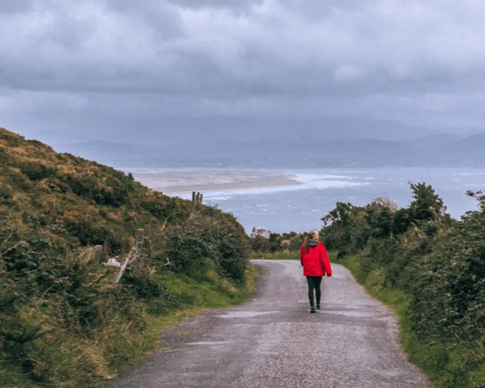 Walk to Inch Beach, Dingle Ireland