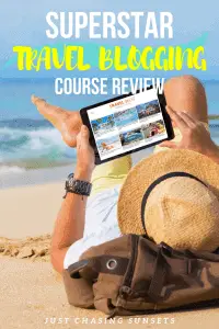 Superstar travel blogging course review. What you need to know before you invest!