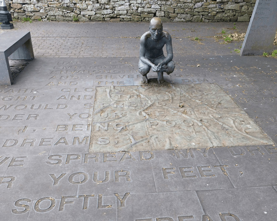 Yeats Statue, Sligo, Ireland by Faith