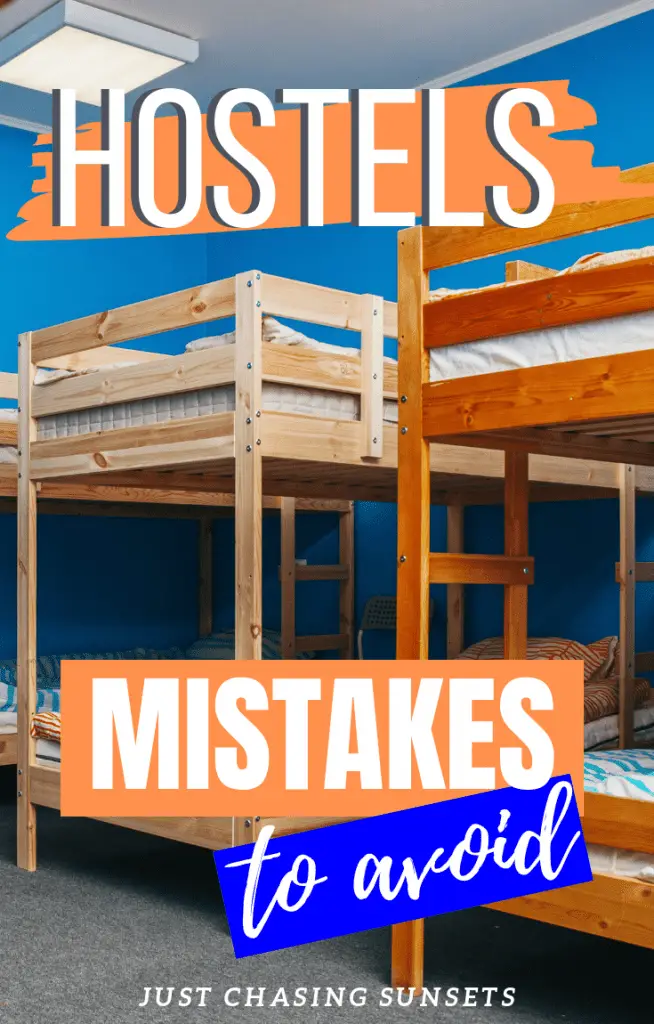 hostel mistakes to avoid