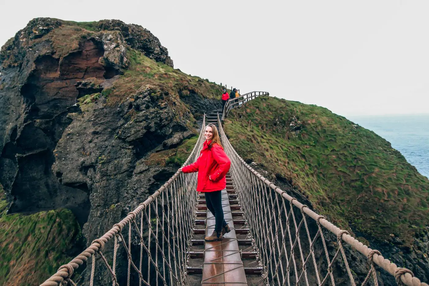 Carrick a Rede Rope Bridge in Northern Ireland