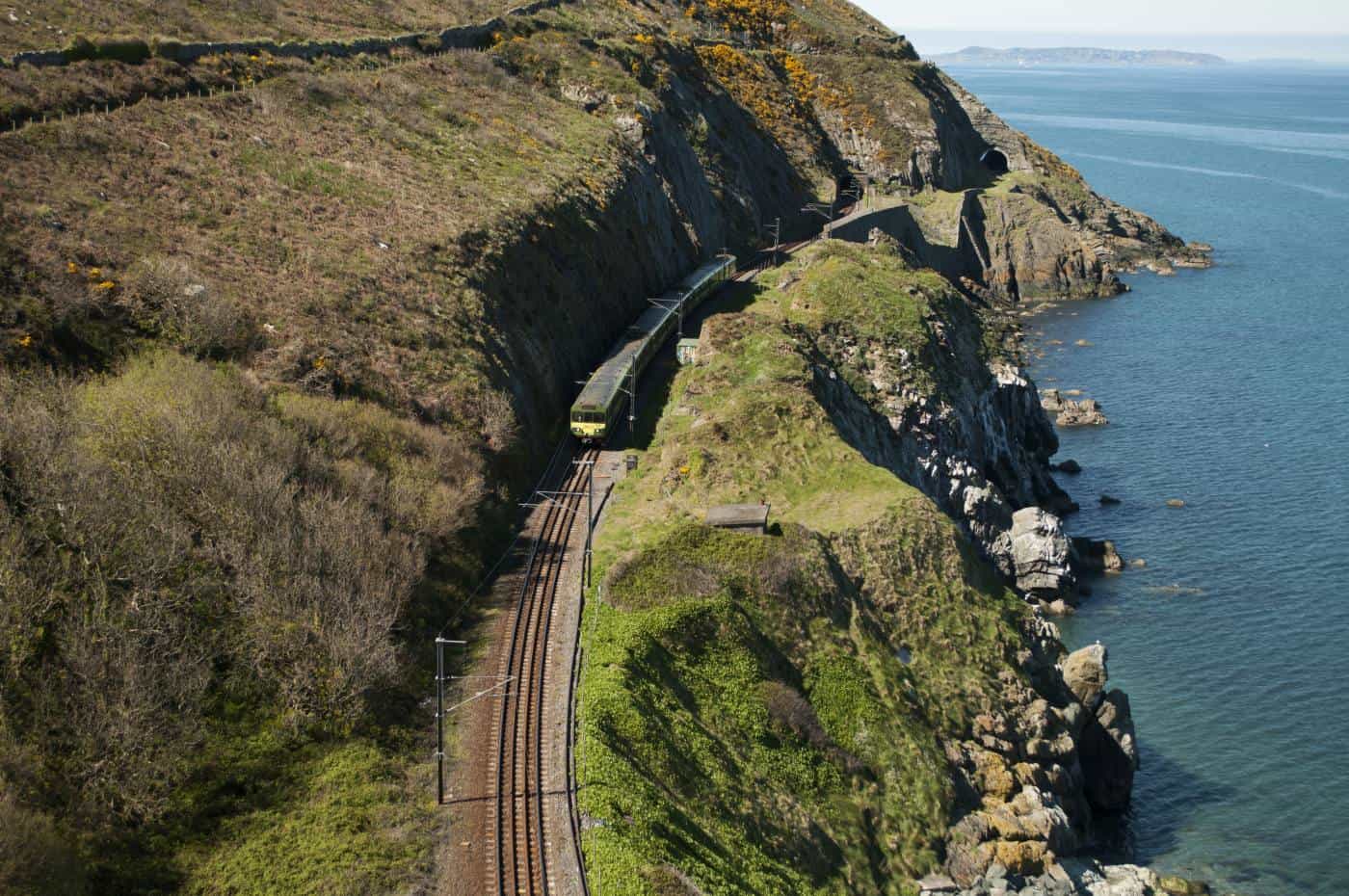 The Coastal Path follows this train route | c/o Deposit Photos