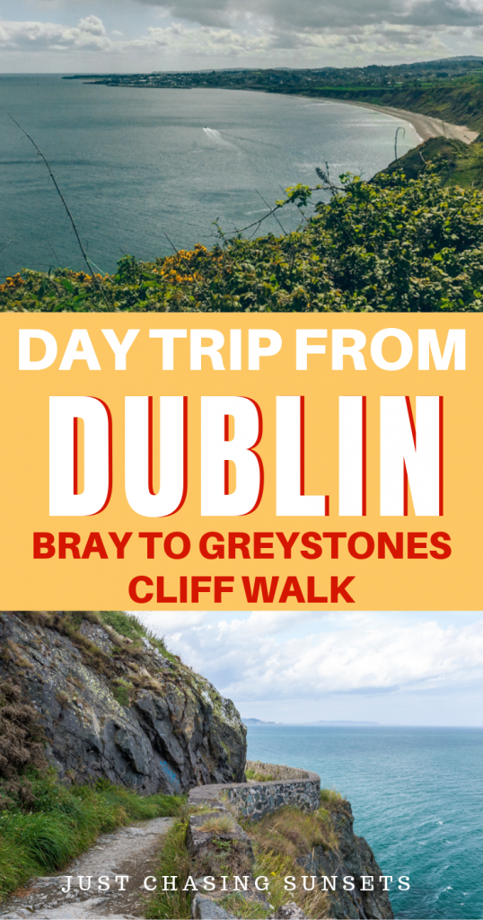 Day trip from Dublin, Bray to Greystones cliff walk