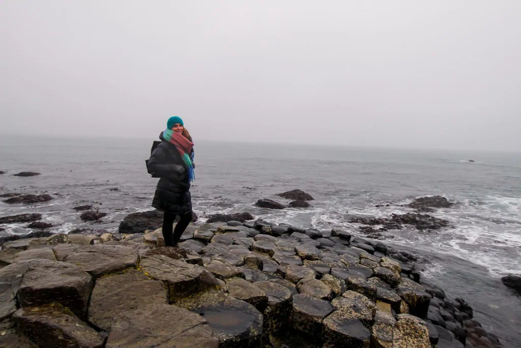 The Giants Causeway in Northern Ireland