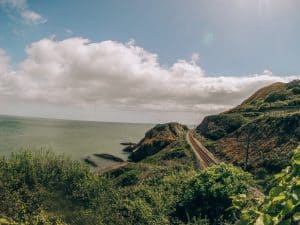 Following the Coastal path from Bray to Graystones